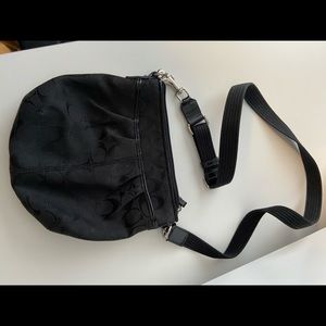 Black coach cross body